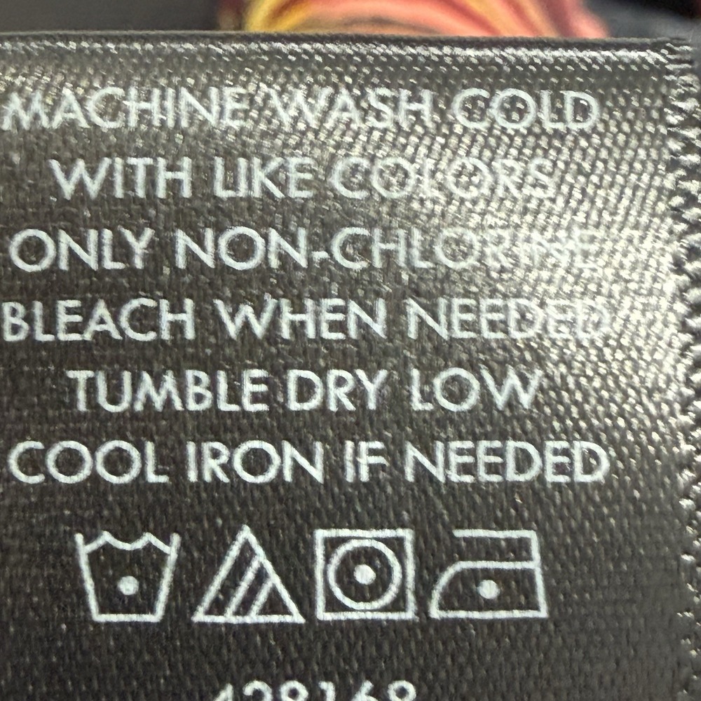 Ann Taylor Floral Print Wide Leg Pants Womens Size 0 Cropped Black Pink Pockets - Picture 10 of 11